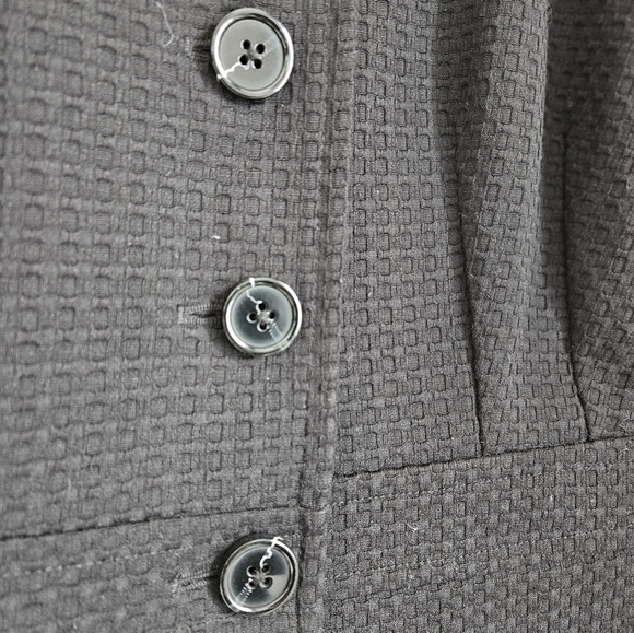 Black jacket coat Chanel style by Jacob size small - Picture 4 of 7